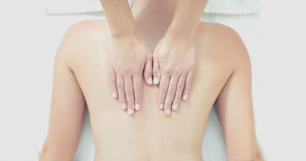 A back massage